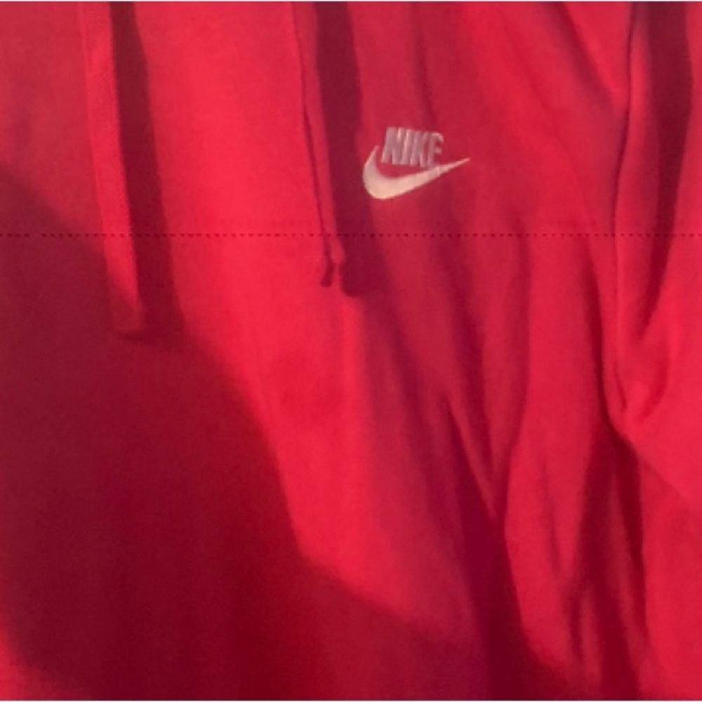 pink LG nike hoodie